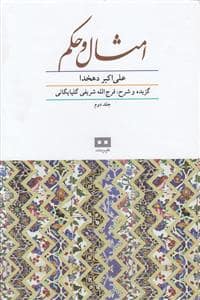 جلد کتاب امثال و حکم 2 جلدی — هیرمند