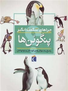 جلد کتاب چراهای شگفت انگیز - پنگوئن ها