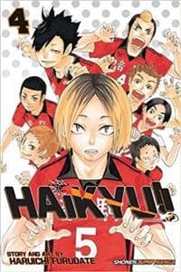 جلد کتاب هایکیو Haikyu 4