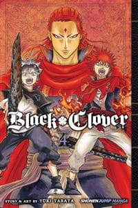 جلد کتاب Black Clover 4 هوش سیاه