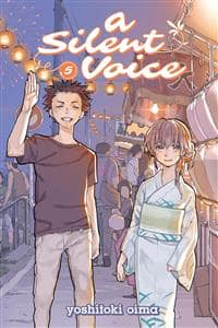 جلد کتاب صدای خاموش 5 A SILENT VOICE