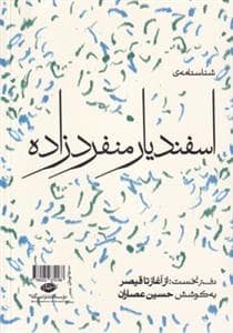 جلد کتاب شناسنامه‌ی اسقندیار منفردزاده جلد نخست: از آغاز تا قیصر — نگاه