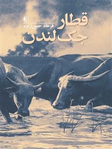 جلد کتاب قطار جک لندن — افق