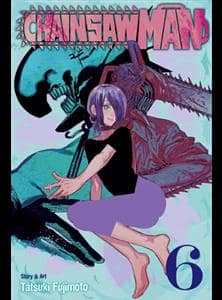 جلد کتاب مرد اره‌ای چینی ChainSaw Man 6