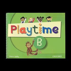 جلد کتاب Play Time B همراه با CD