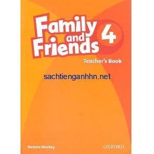 جلد کتاب Family and Friends 4 Teacher همراه با Cd