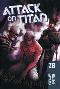 جلد کتاب اتک آن تایتان Attack on Titan 28