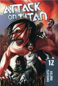 جلد کتاب اتک آن تایتان Attack on Titan 12