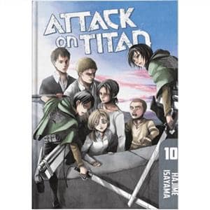 جلد کتاب اتک آن تایتان Attack on Titan 10