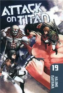 جلد کتاب اتک آن تایتان Attack on Titan 19