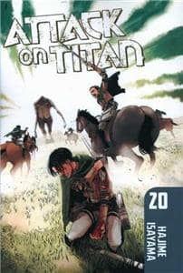 جلد کتاب اتک آن تایتان Attack on Titan 20