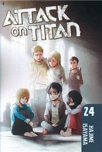 جلد کتاب اتک آن تایتان Attack on Titan 24