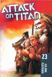 جلد کتاب اتک آن تایتان Attack on Titan 23