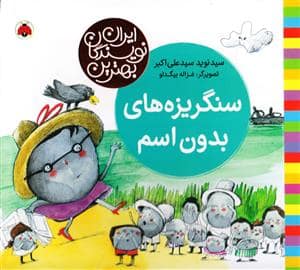 جلد کتاب بهترین نویسندگان ایران - سنگریزه های بدون اسم