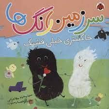 جلد کتاب سرزمین رنگ ها خاکستری خیلی قشنگ