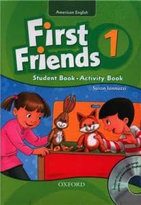 جلد کتاب american first friends 1
