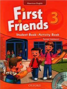 جلد کتاب american first friends 3 مجموعه 2 جلدی