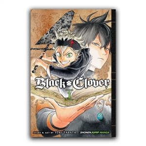جلد کتاب هوش سیاه Black Clover 1