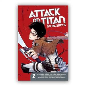 جلد کتاب اتک آن تایتان پشیمانی Attack on Titan no Regrets 2