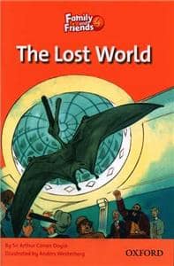 جلد کتاب family and friends 4 - the lost world