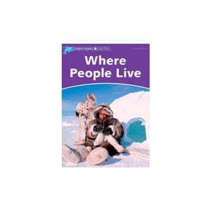جلد کتاب Dolphin Readers 4 - Where People Live