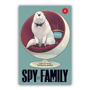 جلد کتاب خانواده جاسوس Spy Family 4