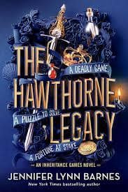 جلد کتاب زبا اصلی ارثیه هاثورن the hawthorne legacy