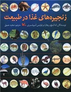جلد کتاب زنجیره های غذا در طبیعت