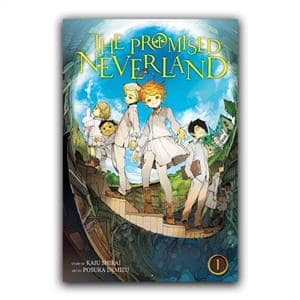 جلد کتاب پرامیس نورلند the Promised Neverland 1