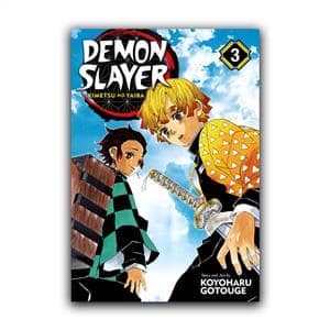 جلد کتاب دمون اسلایر Demon Slayer 3