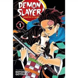 جلد کتاب دمون اسلایر Demon Slayer 1