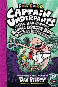 جلد کتاب کاپیتان زیرشلواری ارجینال 7 - Captain Underpants