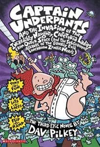 جلد کتاب کاپیتان زیرشلواری ارجینال 3 - Captain Underpants