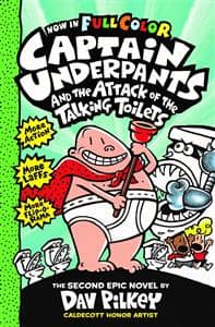 جلد کتاب کاپیتان زیرشلواری ارجینال 2 - Captain Underpants