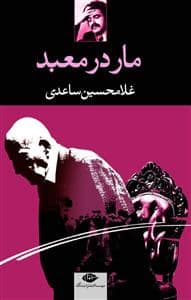 جلد کتاب مار در معبد — نگاه