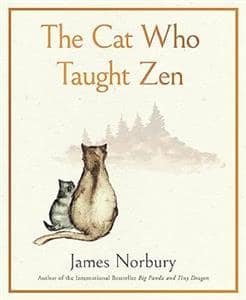 جلد کتاب the cat who taught zen — معیار علم