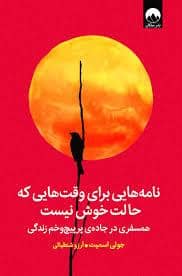 جلد کتاب نامه هایی برای وقت هایی که حالت خوش نیست — میلکان