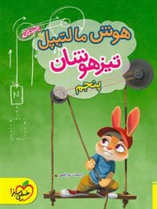 جلد کتاب هوش مالتیپل تیزهوشان پنجم دبستان
