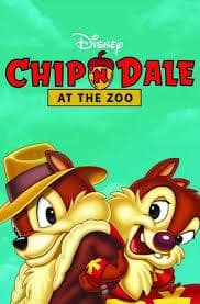 جلد کتاب walt disney 20: chip & dale at the zoo