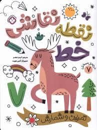 جلد کتاب نقطه خط نقاشی 7
