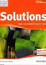 جلد کتاب Solutions upper Intermediate — کتاب آراد