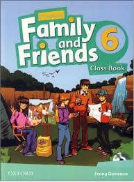 جلد کتاب family friends 6 - class book بریتیش