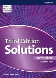 جلد کتاب solutions -intermediate — کتاب آراد