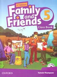 جلد کتاب family friends 5 - class book بریتیش