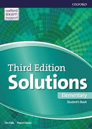 جلد کتاب Solutions - Elementary — کتاب آراد