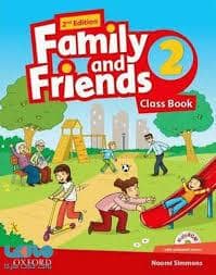 جلد کتاب Family Friends 2 - class book بریتیش