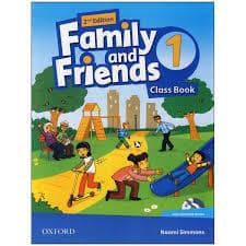 جلد کتاب family friends 1- class book بریتیش