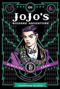 جلد کتاب جوجو بیزار ارجینال 1 سبز - Jojo's Bizarre