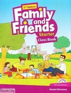 جلد کتاب family and friends - starter دو جلدی