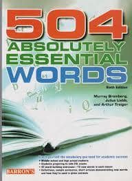 جلد کتاب 504 absolutely essential words